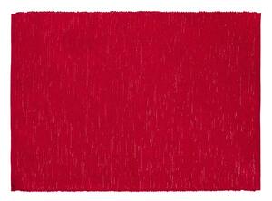 Prostírání RIB uni s lurexem červenostříbrná prostírání cca 30 x 45 cm