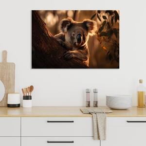 Obraz na plátně - Koala v divoké přírodě FeelHappy.cz Velikost obrazu: 120 x 80 cm