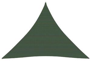 Plachta proti slunci 160 g/m² tmavě zelená 5 x 5 x 5 m HDPE 311482