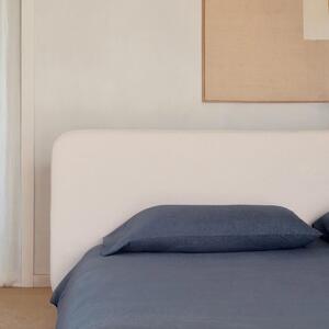 Béžová bouclé jednolůžková postel Kave Home Odum 90 x 200 cm