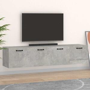 Nástěnné skříňky 2 ks betonově šedé 60x36,5x35 cm kompozit 3115639