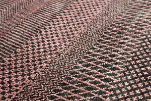 Diamond Carpets koberce Ručně vázaný kusový koberec Diamond DC-MCN Black/rust - 245x305 cm