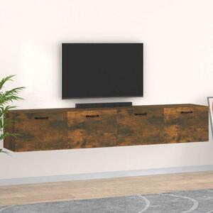 Nástěnné skříňky 2 ks kouřový dub 100 x 36,5 x 35 cm kompozit 3115673