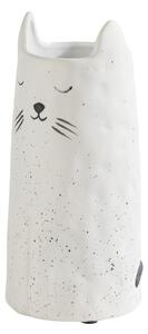 GATO Váza kočka 20 cm - bílá