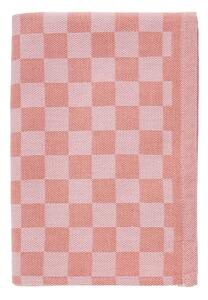 CHECKER STYLE Utěrka - tm. oranžová