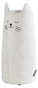 GATO Váza kočka 26 cm - bílá