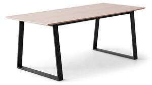 Rozkládací jídelní stůl s deskou v dubovém dekoru v přírodní barvě 100x210 cm Meza – Hammel Furniture