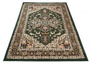 Makro Abra Klasický kusový koberec EUFRAT Q011A zelený Rozměr: 70x140 cm