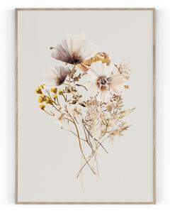 Plakát / Obraz Květina Pololesklý saténový papír 50 x 70 cm