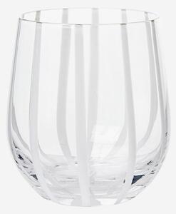 Broste Copenhagen Sklenice Stripe s proužky 350ml menší