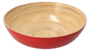 Kesper Bambusová miska červená - 23 cm