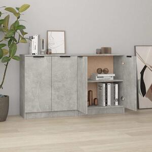 Příborníky 2 ks betonově šedé 60 x 30 x 70 cm kompozitní dřevo 3115775
