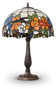 Brilagi - Tiffany vitrážová stolní lampa JUNGLE 2xE27/60W/230V