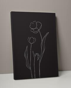 Plakát / Obraz Květina Napnuté plátno na dřevěném rámu 61 x 91,5 cm