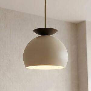 Závěsné svítidlo GEO 1 – moka / černé, 1× E27, šířka 27 cm