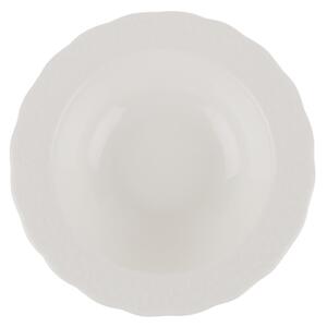 Jídelní sada 24 ks bílá/porcelán