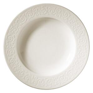 Jídelní sada 24 ks bílá/porcelán