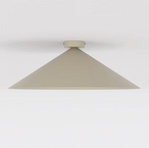Stropní svítidlo MONO 1L – moka, jantarové sklo, 1× E14, šířka 50 cm