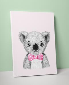 Plakát / Obraz Koala Pololesklý saténový papír A4 - 21 x 29,7 cm