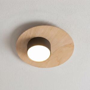 Stropní svítidlo PIXO 1 – černé, 1× GX53, šířka 20 cm