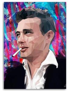 Obraz na plátně Portrét muže s cigaretou v ústech - Cantu Rozměry: 40 x 60 cm