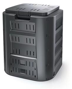 Kompostér, 320 l, černá