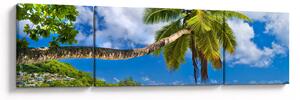 Obraz - Seychely (170x50 cm)