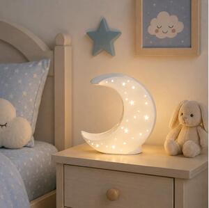 ONLI - Stolní lampa PORCELLANA 1xE14/6W/230V 21 cm měsíc