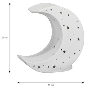 ONLI - Stolní lampa PORCELLANA 1xE14/6W/230V 21 cm měsíc