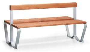 Venkovní lavice Club - 1,5m, teak