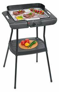 Clatronic BQS 3508 BBQ stojanový/stolní gril s odkládací poličkou