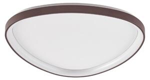 Stropní Lampa Lucande, Asken, stmívatelné, Hnědá / Rezavá, Obývací pokoj, Hliník, Moderní