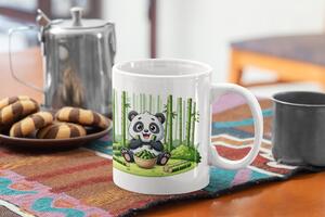 Hrnek - Panda v bambusu FeelHappy.cz Velikost hrnku: 300 ml