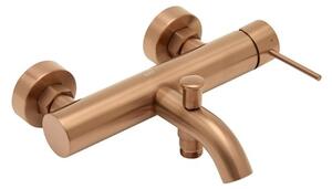 Vanová baterie SAT Aurum bez sprchového setu 150 mm broušená rose gold SATBAUR222BRG