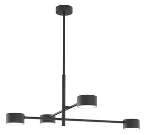 Stropní svítidlo NATSU 4 – černé, 4× GX53, šířka 64 cm