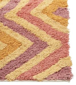 Bavlněný koberec 80 x 150 cm barevný CANAKKALE
