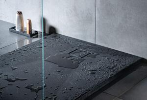 Aplomo Correo obdélníková sprchová vanička, černá Rozměr vaničky: 90x70cm