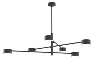 Stropní svítidlo NATSU 6 – černé, 6× GX53, šířka 84 cm