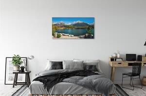 Obrazy na plátně jezírka salašnický 100x50 cm