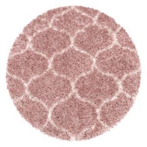 Kusový koberec Salsa kruh 3201 rose - 120 x 120 cm