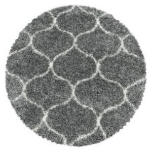 Kusový koberec Salsa kruh 3201 grey - 120 x 120 cm