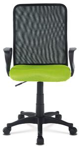 Juniorská židle GIORGIO černo-zelená