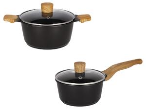 Silvercrest® Hrnec z hliníkové litiny, Ø 20 cm / Rendlík z hliníkové litiny, Ø 16 cm (100405242)