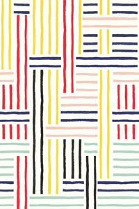 Obrazová tapeta geometrický vzor 377204, 186x280cm,, Stripes+, Eijffinger