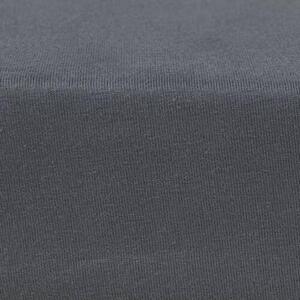 BOXSPRINGOVÉ PROSTĚRADLO, žerzej, antracitová, 140/220 cm Novel - Prostěradla