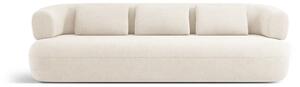Béžová pohovka z textilie bouclé 226 cm Jenny – Micadoni Home