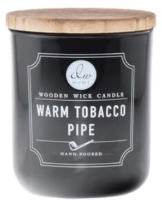 DW HOME Warm Tobacco Pipe Vonná svíčka ve skle, 108 g