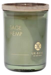 DW HOME Sage Hemp Vonná svíčka malá, 215 g