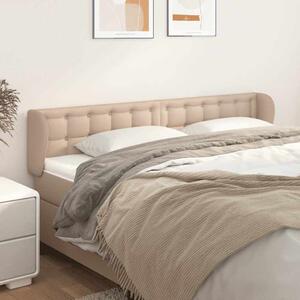 Čelo postele typu ušák cappuccino 203x23x78/88 cm umělá kůže 3117257