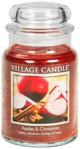 VILLAGE CANDLE Apples & Cinnamon Vonná svíčka
